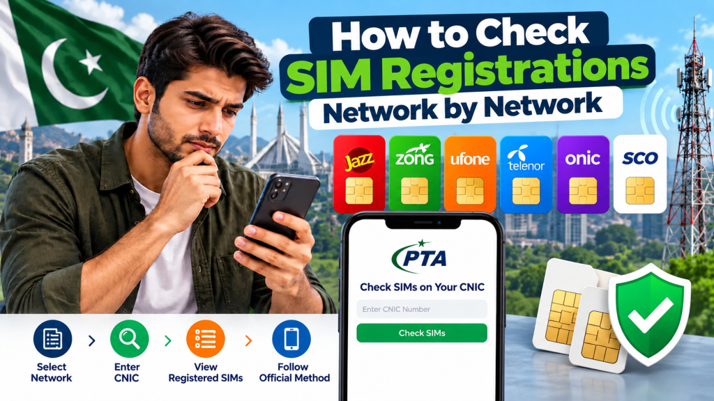 How to Check SIM Registrations Network by Network