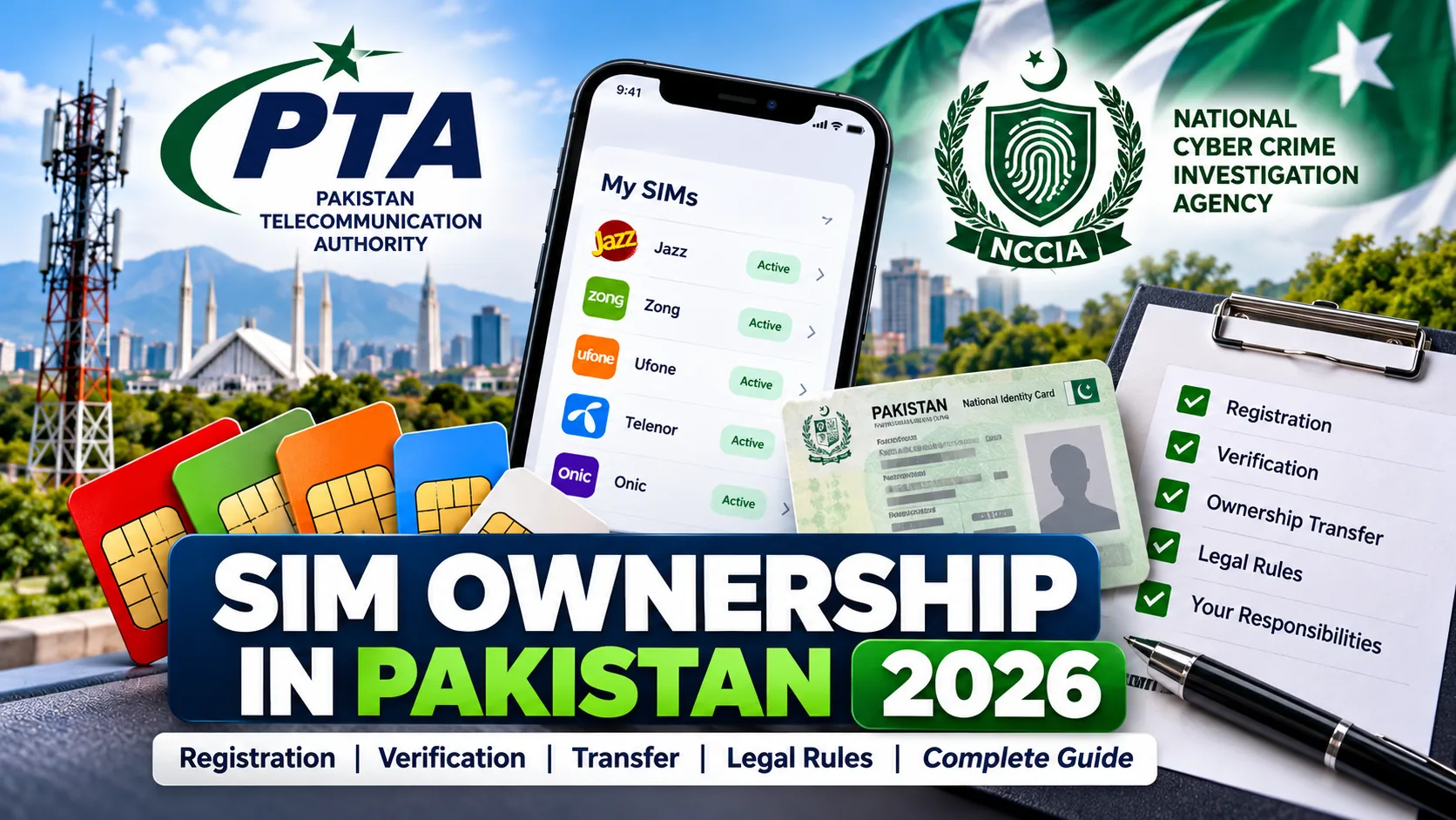 SIM Ownership in Pakistan: Registration, Verification, Transfer & Legal Rules (2026)